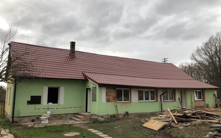 Reconstrucción de una casa familiar en Nové Hrady